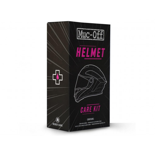 Kit entretien MUC-OFF Helmet Care Casque et Visières
