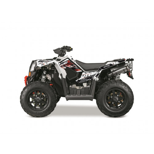 KIT DECO BLANC POUR QUAD POLARIS SCRAMBLER 850 / 1000 - KUVETEC