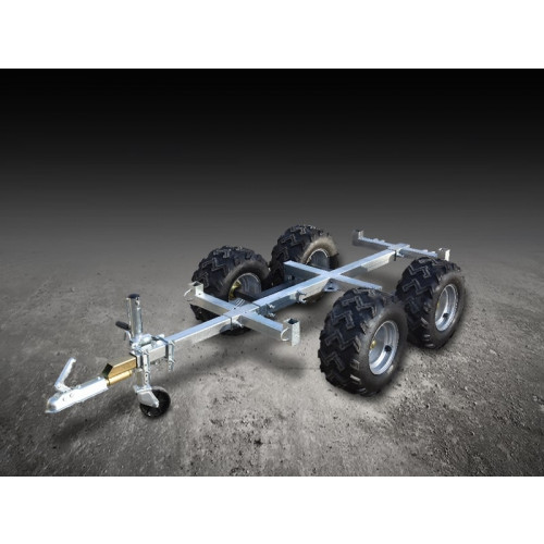 chassis remorque essieu boggie 1 000 kg 1001 quads