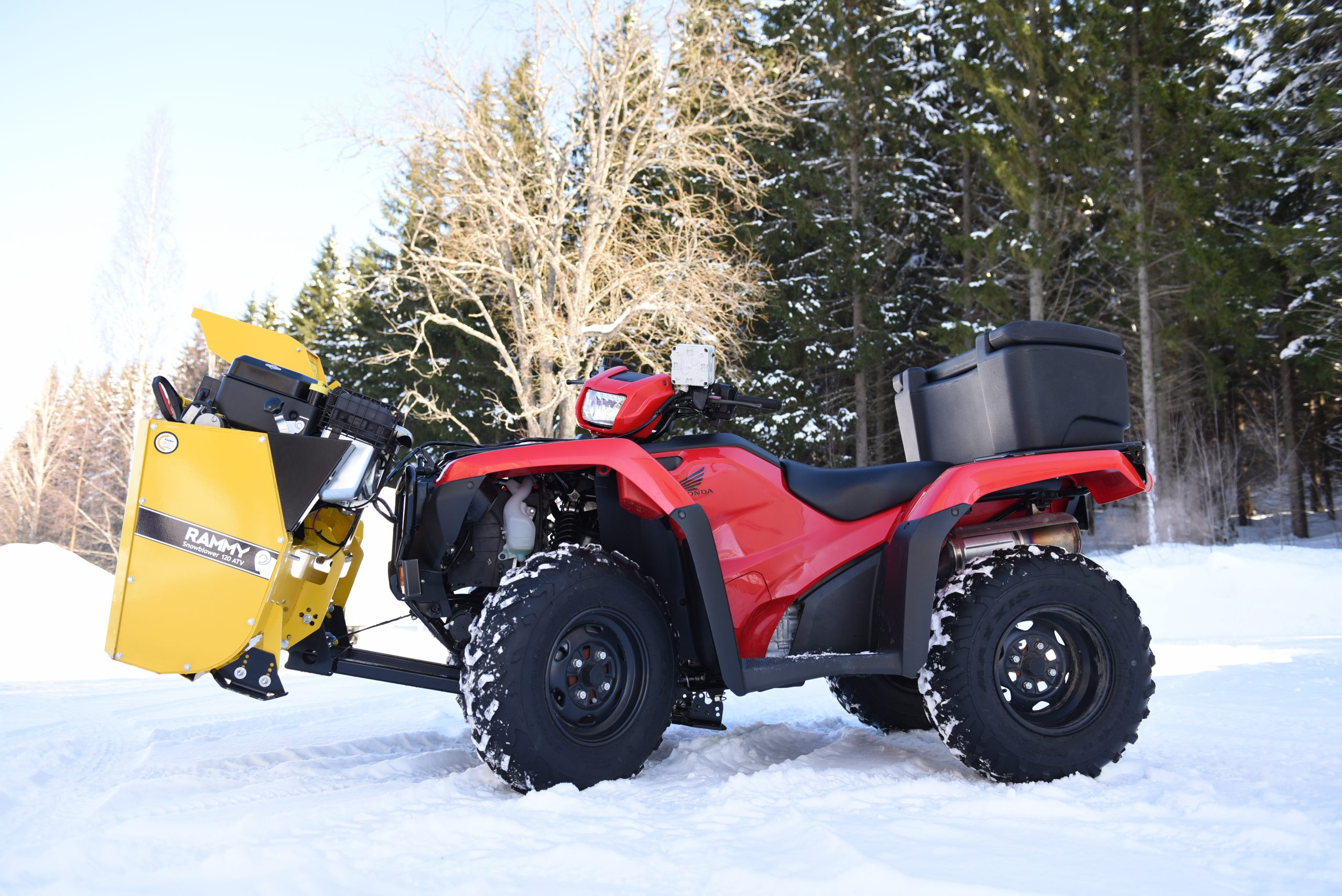 DE LAME À NEIGE chasse-neige QUAD pour tous les modèles