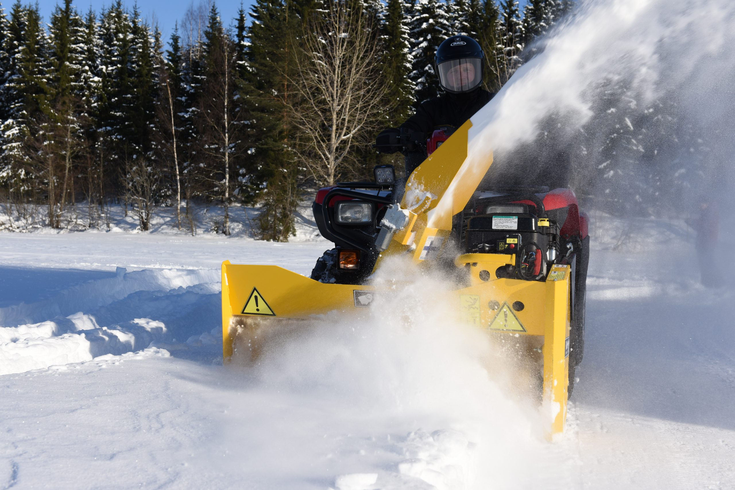 DE LAME À NEIGE chasse-neige QUAD pour tous les modèles