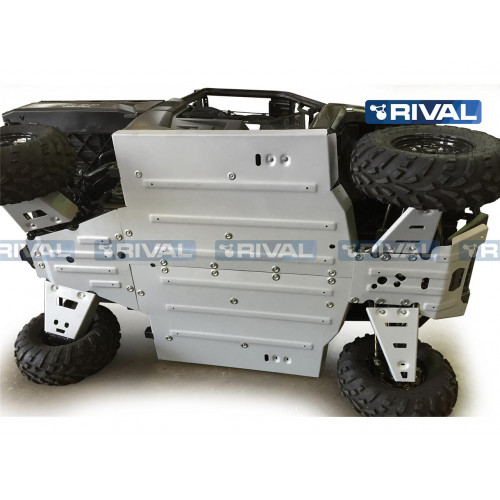 PROTECTION CENTRAL POUR POLARIS RANGER 900 XP / 1000 / DIESEL - RIVAL EN ALUMINIUML