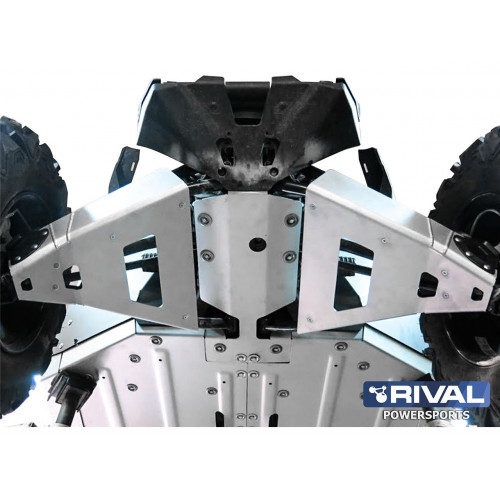 TRIANGLES DE PROTECTION AVANT POUR CAN-AM MAVERICK X3 XDS - RIVAL EN ALUMINIUM