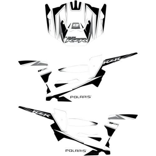 KITS GRAPHIQUES COMPLETS 2 PLACES POUR RZR XP 900 / XP 1000