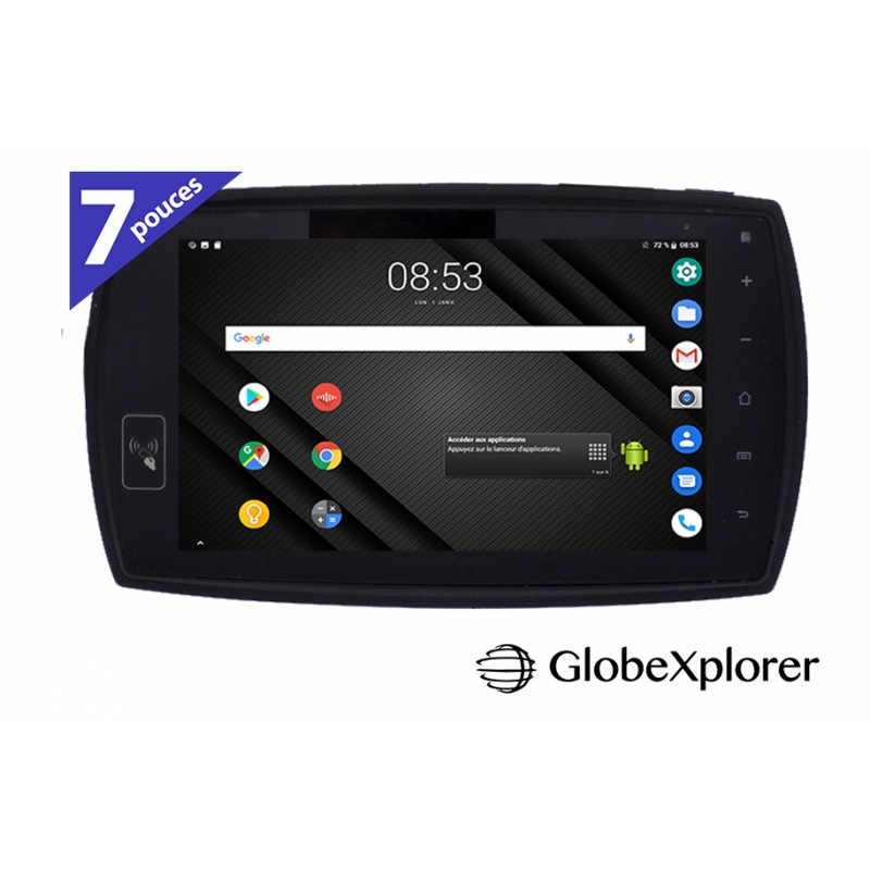 TABLETTE GPS GLOBEXPLORER X7 PACK NAVIGATION - GLOBE - 1001 Quads