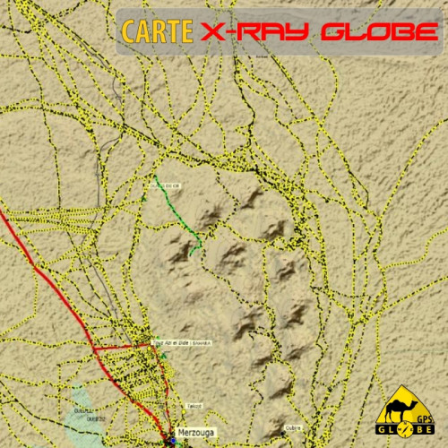 CARTE DU MAROC 1/100.000 POUR GPS - TRIPY
