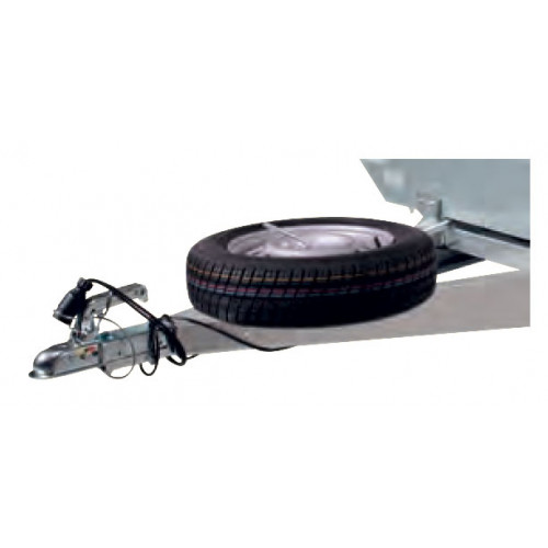 SUPPORT DE ROUE DE SECOURS POUR REMORQUE QUAD/SSV PLATEAU U-RIDE 750KG