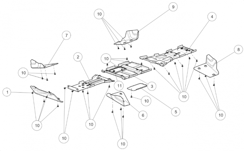 PROTECTIONS INFERIEURES SNARLER AT6L