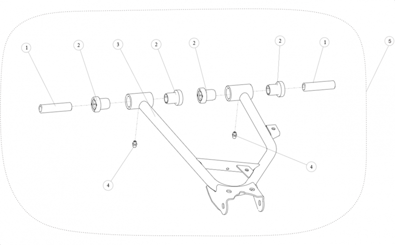 TRIANGLE ARRIERE SUPERIEUR DROIT SNARLER AT6S