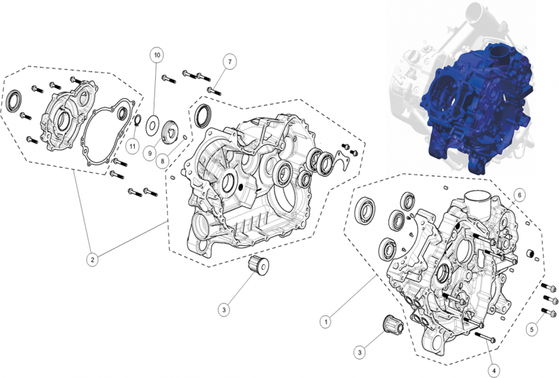 CARTER MOTEUR SNARLER AT6L