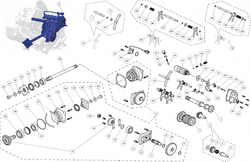 TRANSMISSION SNARLER AT6S