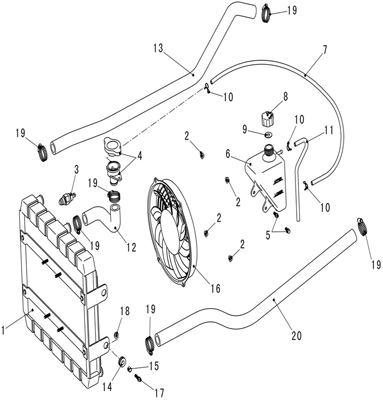 CIRCUIT DE REFROIDISSEMENT