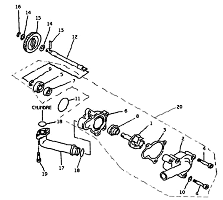 ENSEMBLE POMPE A EAU HYTRACK 300