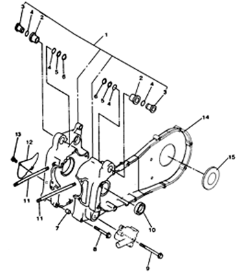 CARTER MOTEUR - HYTRACK 300