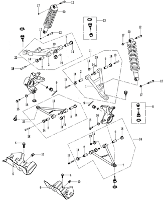 SUSPENSION AVANT