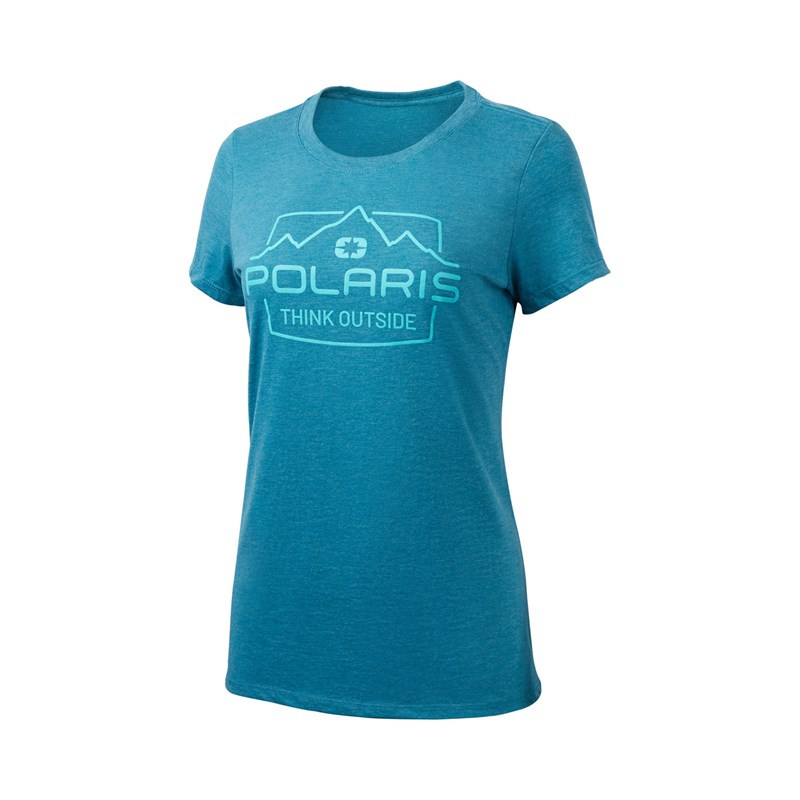 TEE-SHIRT BLEU POLARIS FEMME