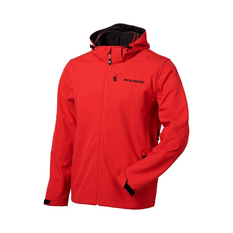 VESTE ROUGE POLARIS HOMME