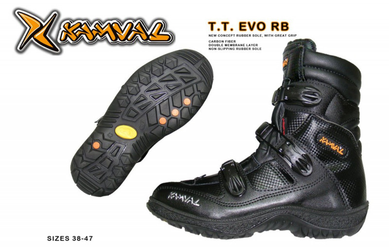 BOTTES KAMVAL TT 2.0  CARBONE