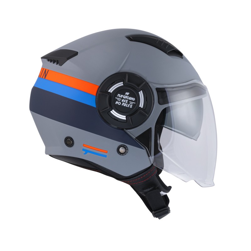 CASQUE JET PULL IN OPEN FACE