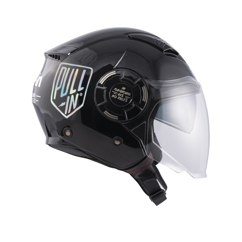 CASQUE JET PULL IN OPEN FACE