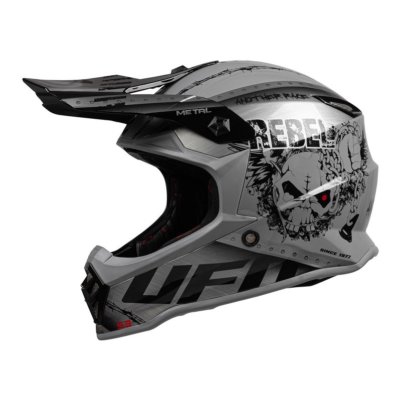 CASQUE MOTO QUAD ENFANT GARCON TAILLE 49/50 47/48 M-S Hytrack Neuf Bleu