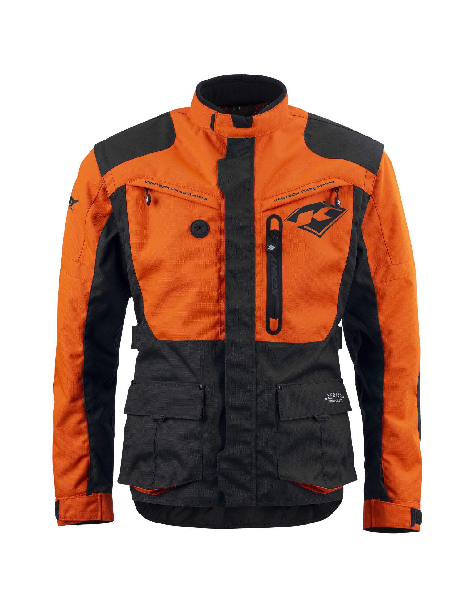 VESTE TITANIUM ORANGE KENNY 1001 Quads